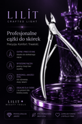 LILIT Profesjonalne Cążki do Skórek 5 mm