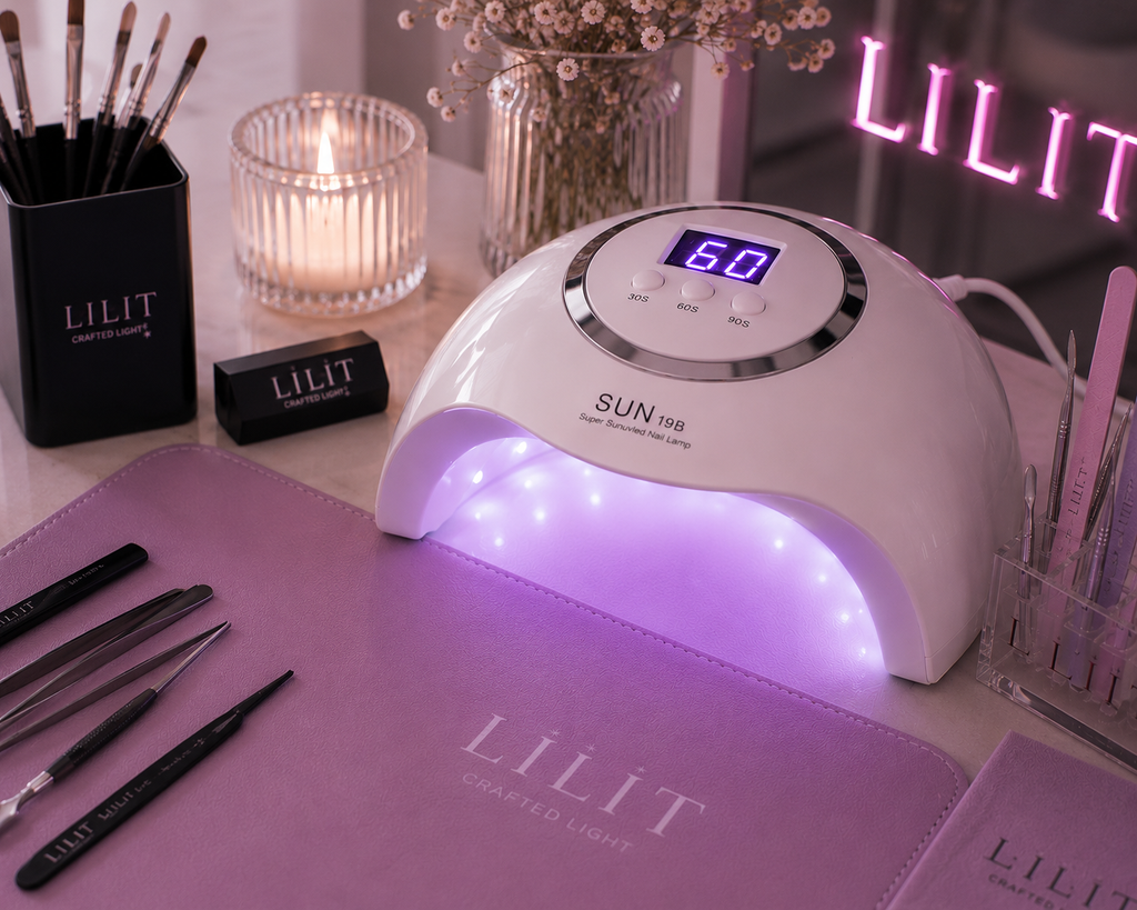 LILIT Lampa UV/LED 48W Otwarta Konstrukcja
