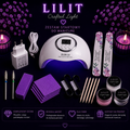 LILIT Crafted Light Kompletny Zestaw do Manicure UV LED
