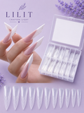 LILIT Crystal Edge Stiletto Dual Forms 140 szt. – Profesjonalne Formy Górne